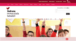 Desktop Screenshot of immaculadasabadell.org